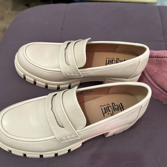 Corkys Cream Chunky Loafers - Picture 6 of 7
